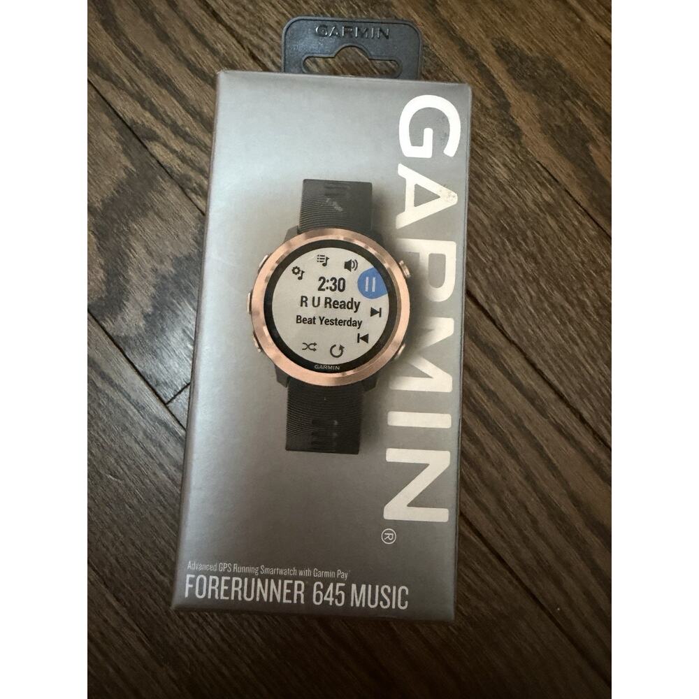 Garmin Forerunner 645 Music Sport Watch - Black
